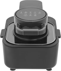 2.38Gal Air Fryer with LCD Touch Screen and Viewing Window,194-392℉,Non-Stick and Oil-Less Tray for Fast and Oil Free Cooking