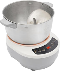 5L Electric Dough Maker, 200W Commercial Dough Mixer Machine with Ferment Function Timer, 304 Food-Grade Flour Kneading Machine for Pizza, Bread, Dumplings