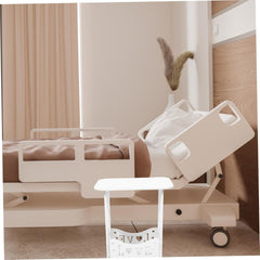 PRETYZOOM Bedside Table Nightstand Lower Shelf for Storage Minimalist Wooden Side Table for Bedroom Sofa Living Room Compact Design for Spaces