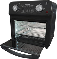 12 Liter Air Fryer,Dual Knob Control Healthy Oil-free Cooking Oven,450°F Temperature Range,Presets for French Fries, Pizza, Chicken, Fish, and Toast – Healthy Oil-Free Cooking oven