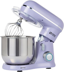 Kitchen in the Box Stand Mixer, 3.5 QT Small Kitchen Electric Stand Mixers, 10-Speed Portable Lightweight Dough Mixer for Daily Use with Egg Whisk, Dough Hook, Beater (Cream White)