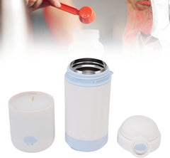 TOPINCN Portable Car Heating Cup, Travel Electric Kettle 316 Stainless Steel Car Heated Mug 500ML Fast Boiling Water Bottle Mini Coffee Kettle Rechargeable Portable Water Heater