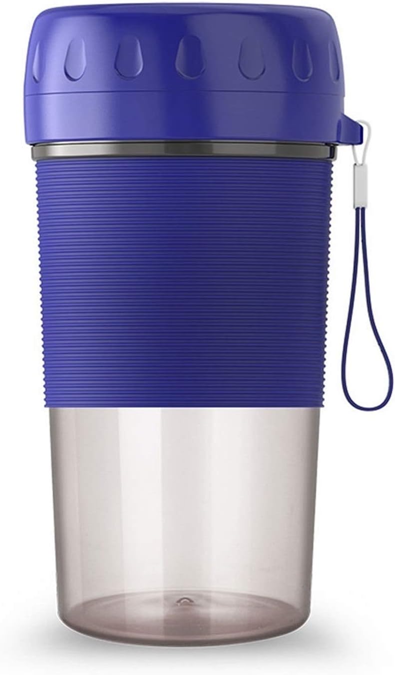 HHWKSJ Portable Blender, Smoothie Blenders, Personal Size Blender USB Rechargeable Smoothies and Shakes Juicer Cup, 1300mAh Battery Strong Power Pink (Color : A)