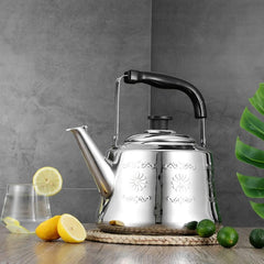 Kettle Stainless Steel Sounding Kettle Thickened Non-Magnetic Large-Capacity Whistle Induction Cooker Gas Stove Boiling Kettle Electric Kettle(3)