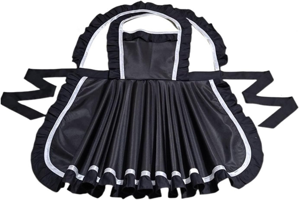 Aprons With Pockets Woman Kitchen Cooking Chef Apron Waterproof Oilproof Home Flower Shop Cross Back Bib Painting Gardening Baking Work Overalls Apron