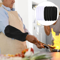 CANIGHT 4pairs Arm Sleeves Oilproof Oversleeves for Cooking Cleaning Gardening and Housework Each Easy to Clean and Store