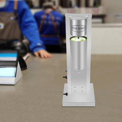 Electric Drink Mixer 2-Speed Milkshake Maker & Milk Frother with 0.8L Stainless Steel Cup 16000 RPM for Shakes Lattes Smoothies & Protein Drinks