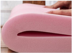 Chair Seat Cushion 1" Thick Chair Seat Pad Square High Density Foam Chair Cushion,Anti-Slip Indoor Outdoor Furniture Cushion Removable Chair Pad Bar Stool Cushion (Purple,18x20inch)