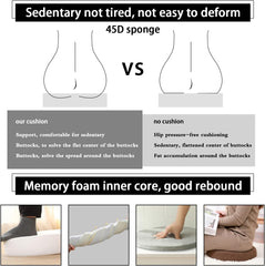 Round Chair Pads 11.8x11.8x1.2in(1 Pieces) Kitchen Round Chair Seat Cushion Detachable Memory Foam Non-Slip Patio Dining Chair Cushion for Living Room Circle Stool Chair,Black