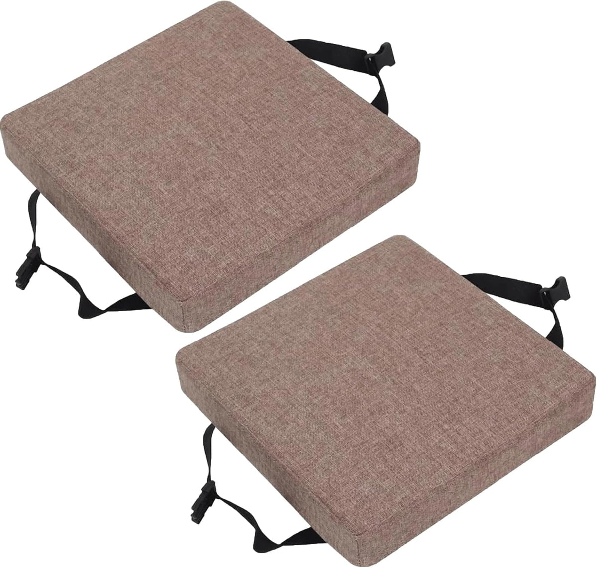 Square Bar Stool Cushion Set of 2 - 14x14/15*15/12*12 Thick 5/8cm Dining & Kitchen Chair Pads
