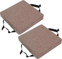 Square Bar Stool Cushion Set of 2 - 14x14/15*15/12*12 Thick 5/8cm Dining & Kitchen Chair Pads