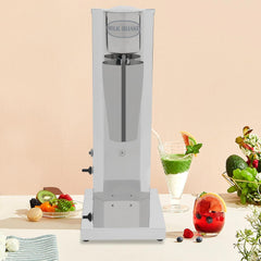 Commercial Milkshake Machine 180W Stainless Steel Milk Shake Machine with 650ml Cup Single Head Electric Milkshake Maker Beverage Shaker Drink Mixer for Restaurant Cafe