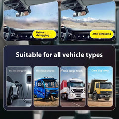 Battery Operated Space Heater for Indoors, 2026 Battery Powered Heaters With USB, 360 Flip Anti-Tilt, Car Window Defroster, Heater Li Portable Heater for Car/Camping/Golf Cart (15-cell battery*1)