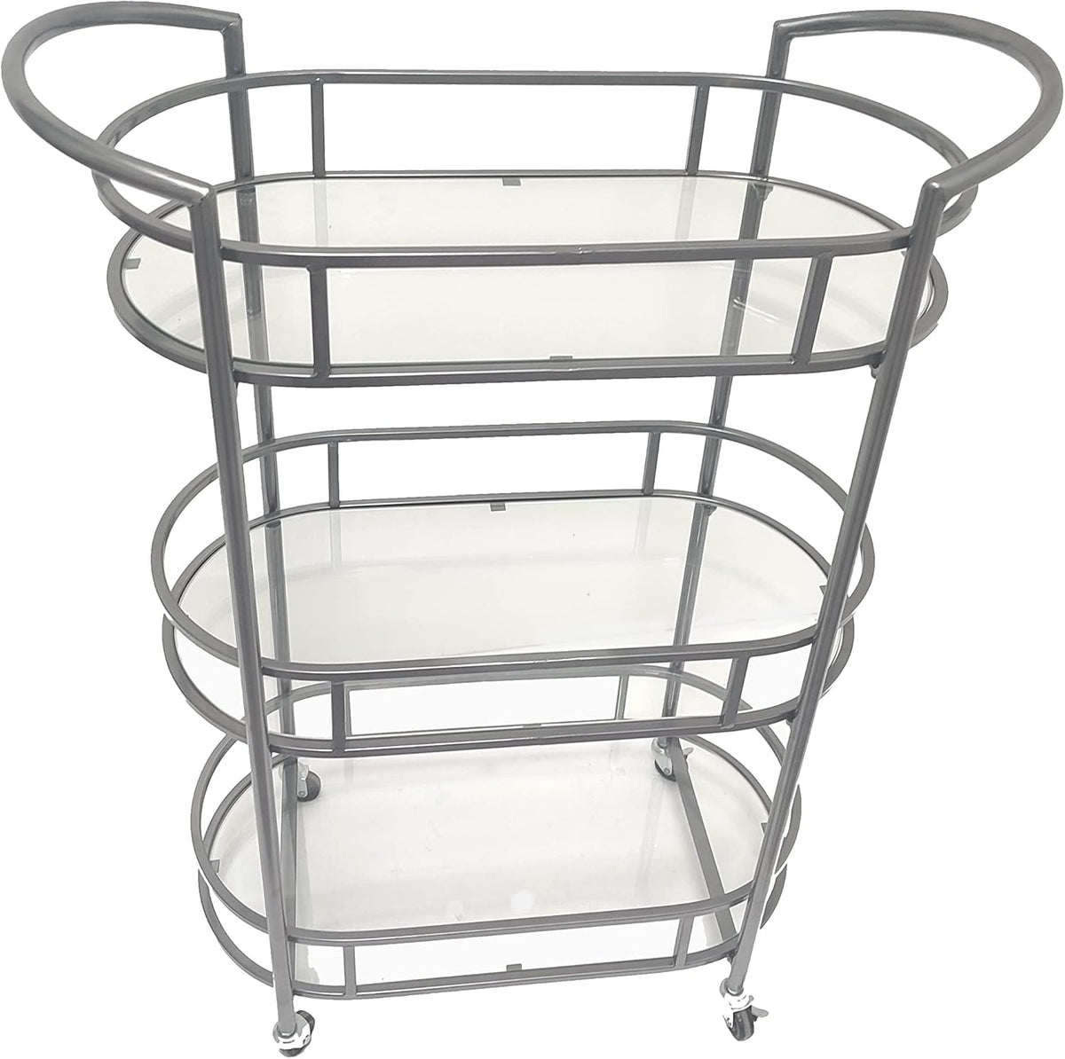 Westwood Antique Copper Bar/Serving Cart 26¾" x 12½" x 37⅜"