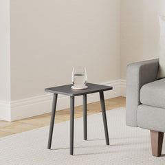 FORAOFUR Side Table, Small End Table Accent Table Living Room Bedroom Balcony Office, Modern Side Table Bedside Table Home Decor, Easy Assembly