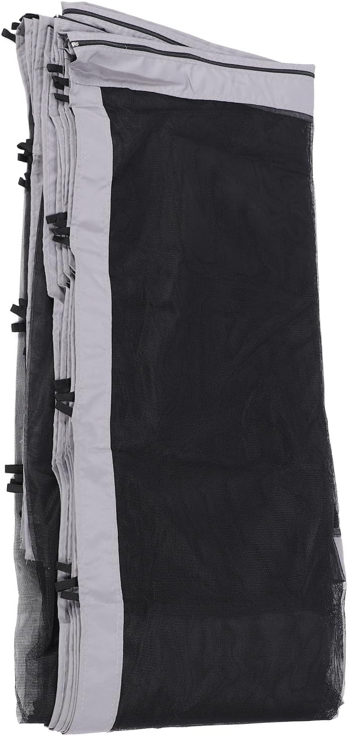 Gazebo Screen Tent, 9.8 x 9.8ft Breathable Mesh Outdoor Canopy Net Screen Universal Gazebo Canopy Replacement for Yard Camping Picnic Party Events (3 * 4M)