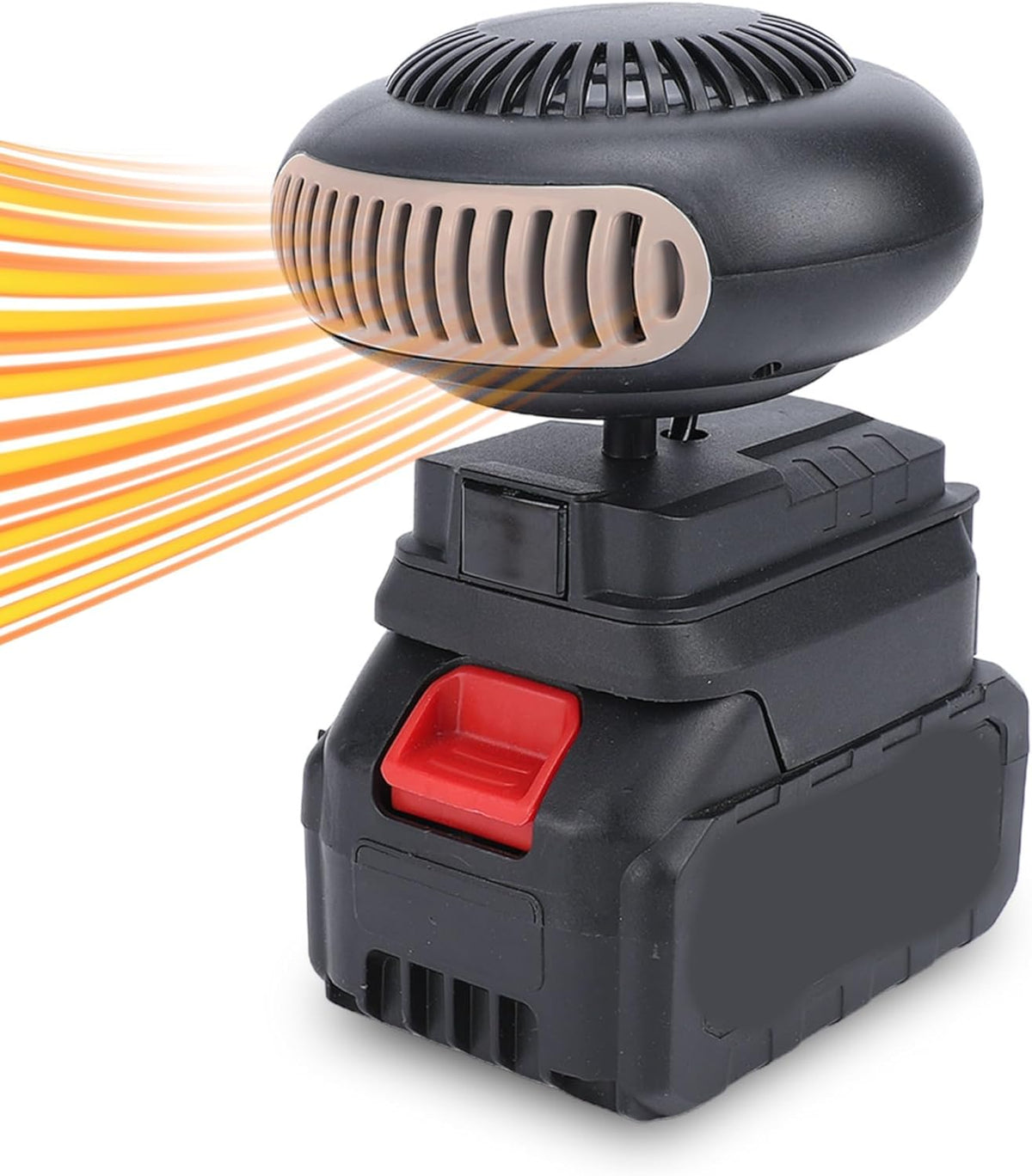 Dpofirs Portable Battery Powered Heater, Cordless Rechargeable Car Defroster, Fast Heating, Small Electric Thermostat Heaters, for Car SUV Trucks DCB201 DCB203 DCB204