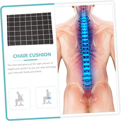 Mobestech Memory Foam Seat Cushion Pad for Dining and Office Chairs Non-Slip Kitchen Cushion Indoor Storage and Picnic Use Sturdy and Comfortable Chair Pads