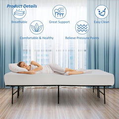 Full Mattress, 8 Inch Gel Memory Foam Mattress CertiPUR-US Certified Foams, Medium Firm Mattresses Cool Sleep & Pressure Relief, Mattress-in-a-Box, Full Size