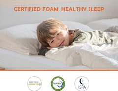 Green Tea Memory Foam Mattress for Cool Sleep & Pressure Relief, Medium Firm, CertiPUR-US Certified, Fiberglass Free, Full Size (8 In)