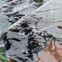 Outdoor Tarpaulin Curtain Gazebo Side Panels Weatherproof with Zipper and Elastic Cord for Pergolas Patio Porches Carports Gazebos (Color : Gray, Size : 2.5x2.5m/8.2x8.2ft)