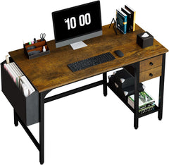 Lufeiya 32 inch Computer Desk & 40 inch Desk with Drawers Set