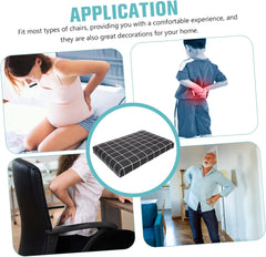 Zerodeko Supportive Seat Cushion Non-Skid Dining Chair Pad Kitchen Table Chair Cushion Memory Pad