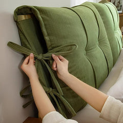 Cushioned Bed Headboard Cover for Full Queen King, Elegant Thicken Headboard Cover, Premium Quilted Fabric with Thick Padding for Wedding, Birthday(Grey a,120x80x10CM)