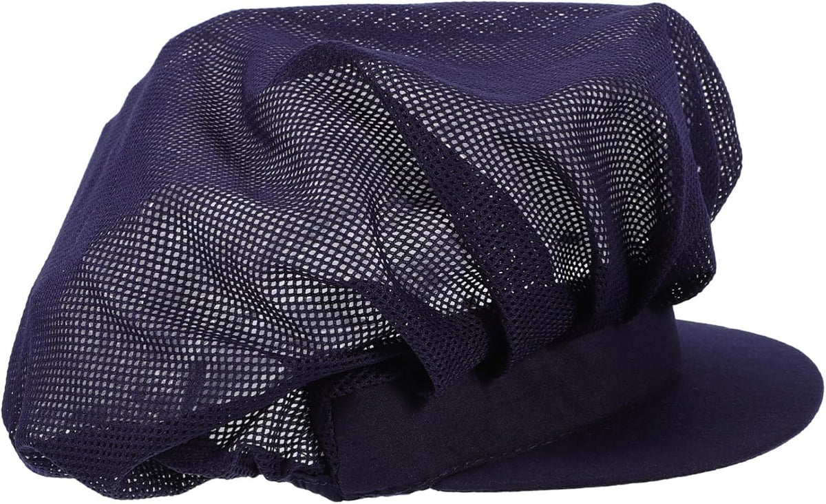 Cabilock Breathable Reusable Chef Hat for Kitchen Cooking Lightweight Restaurant Cook Caps Stylish Unisex Baker Headgear for Catering Food Shops and Hospitality Uniforms Black