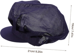 Cabilock Breathable Reusable Chef Hat for Kitchen Cooking Lightweight Restaurant Cook Caps Stylish Unisex Baker Headgear for Catering Food Shops and Hospitality Uniforms Black