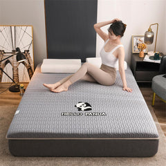 Futon Mattress, Thicken Floor Mattress, Japanese Tatami Pad,Portable Foldable Sleeping Mat, Double Single Mattresses Floor Lounger Bed for Home Dormitory,White,90x190x5cm