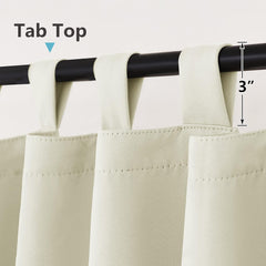 Little Bird Detachable Blackout Vertical Blind for Porch Gazebo Canopy Pergola Garage Sun Room 1 Panels Tab Top Outdoor Curtains Dark Chocolate (1 Panel Size 100 W X 108 L Inch)