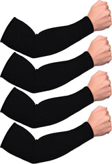 Geyoga 2 Pairs Forearm Sleeve for Men Women Arm Protectors for Thin Skin and Bruising Cut Dog Bite Resistant