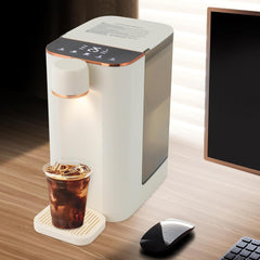 Desktop Instant Hot Water Dispenser,3L Electric Tea Kettle,3s Quick Heating and 5 Variable Presets Temperatures,with Locks & Night Lights