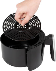 Air Fryer – 2.3-Quart Electric Fryer for Healthier Cooking – Compact Appliance with Nonstick Interior – Kitchen Gadgets by Classic Cuisine (Black)