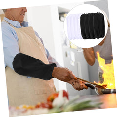 4pairs Arm Sleeves for Kitchen Cleaning and Gardening Elastic Cuffs for Comfort Includes and Sleeves for Household Tasks
