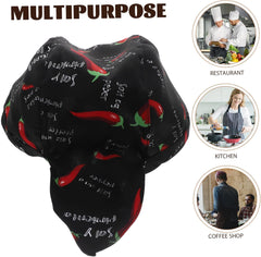 Veemoon Creative Chef Hat for Kitchen Workers Comfortable and Dustproof Waiter Cap Versatile Cooking Cap for Chefs and Service Staff for Restaurant Use