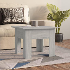 Coffee Table,Sofa Table Dinner Table Storage Table Side Table End Tables with Storage Function Suitable for Living Room Tea Room Office Smoked Oak 21.7"x21.7"x16.5" Engineered Wood