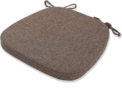 Dining Chair Cushion Set of 1, Non-Slip Kitchen Chair Pad, with Straps seat Cushion Suitable for Restaurants, Balconies, terraces(#2,42x40cm/17x16in)