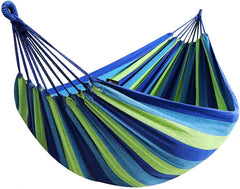 Hammocks for Camping 2 Person, Double Hammock Swing, Hammocks Chairs for Outside, Garden Cotton Hammock, for Travel Patio Garden