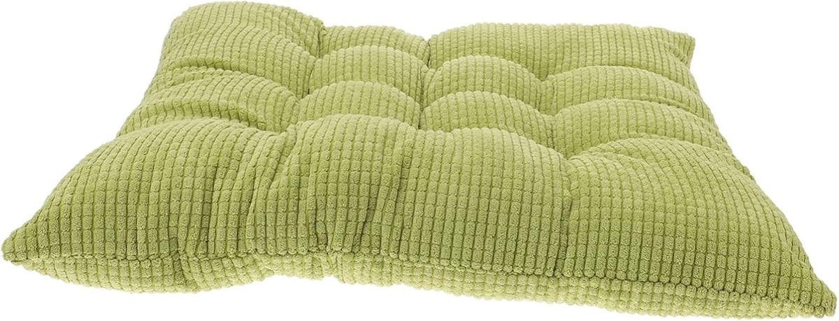 Amosfun Cushion for Chair Square Seat Mat Home Decor Cotton Corduroy Hip Enhancer Comfortable Light
