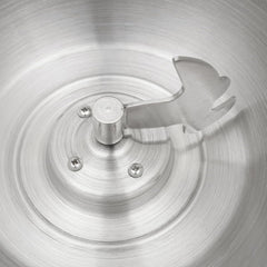 Electric Dough Maker with Ferment Function, Microcomputer Timer, 5L/169.09Oz Dough Mixer Machine 200W Stainless Steel Dough-kneading Machine Flour Kneading Machine for Pizza Bread (Silver)