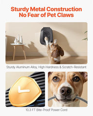 Dog House Heater, 800W Pet Heater House with Overheat Protection, Adjustable Temperature & 24H Timer, Portable Electric Warmer with Anti-Bite Metal Material, Lightweight Chicken Coops Heated