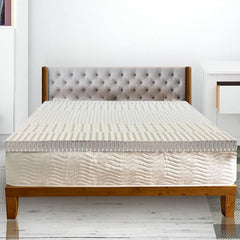 Latex Mattress 100×90cm(39×35inch), 100% Natural Latex Mattresses Breathable Comfort & Durable, Mattress Latex Queen, Natural Rubber Pure Mattress Thickened Home Bedroom Cushion,1in