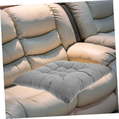 PRETYZOOM Soft Polyester Chair Cushion for Office and Car Warm Solid Color Seat Pad Ergonomic Design for Comfortable Sitting for Home and Outdoor Use
