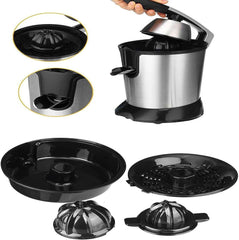 Citrus Juicer, Stainless Steel Chewy Juice Extractor, with Filter, Manual Squeeze, Portable and Easy to Clean the Home Kitchen, For orange, Lemon, Grapefruit, Lime