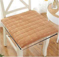 Habrur Chair Cushions Seat Cushions Kitchen Dining Chair Cushions Tufted Chair Pads with Ties Simple Cushion Removable and Washable Breathable Chair Pads Seat Pads (Color : G, Size : 40x40cm)