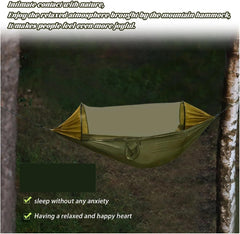 Hammocks, Family Yard Hammock Outdoor Picnic Rest Hammock Triangular Mesh Load-Bearing Multi-Person Outdoor,for Outside