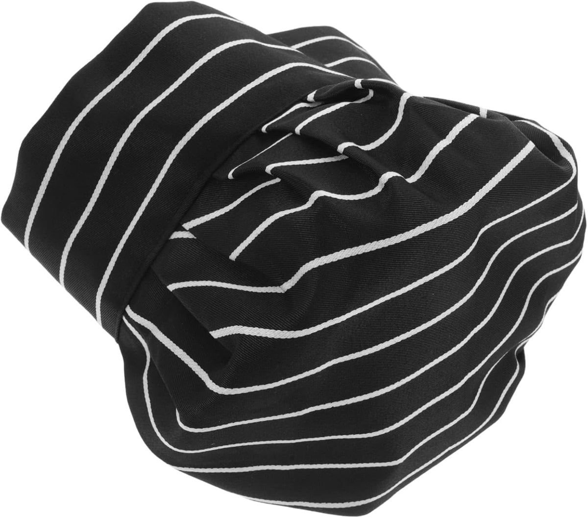 Adjustable Chef Hat for Adults Cotton Kitchen Cooking Cap Breathable Professional Hotel Staff Workwear White Pleated Design