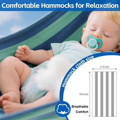 Hammock with Stand for Outside Indoor Heavy Duty Metal Hammock Holds 600lbs Portable Camping Hammock with Carrying Bag for Patio Beach Backyard